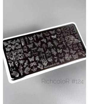 P092 Пластина для стемпінгу RC-124